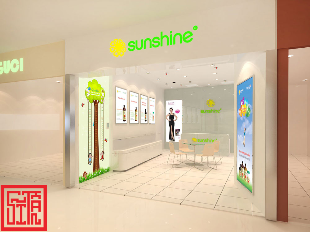 thiết kế nội thất trung tâm Sunshine Care Vincom B Quận 1 hiện đại tinh tế