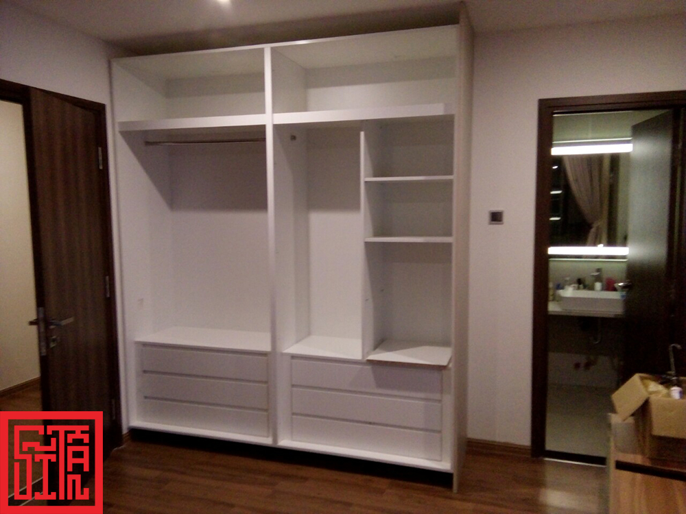 Thiết kế tối giản, sử dụng tông gỗ ấm tạo cảm giác ấm cúng