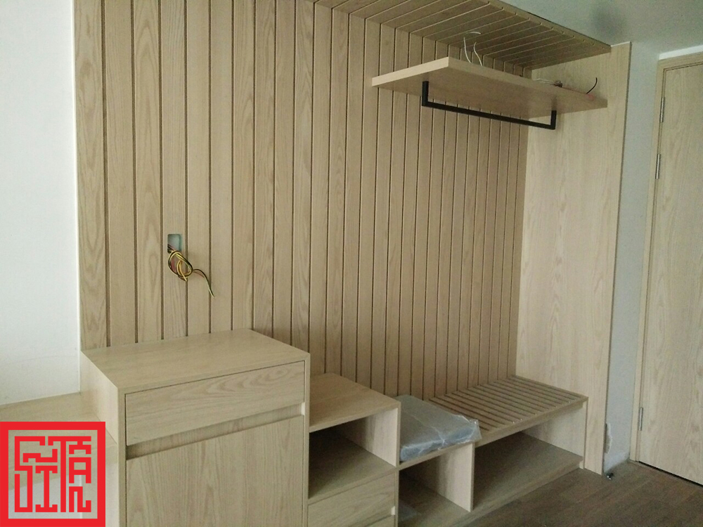 Gia công và lắp đặt nội thất gỗ công nghiệp phủ melamine tại khách sạn Đà Lạt Center