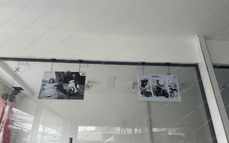 Poster thả trần khu Lifestyle – Honda