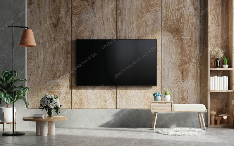 Treo tivi với chiều cao hợp lý